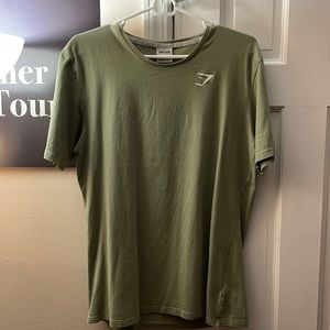 Gymshark Critical T Shirt - Light Green - Large
